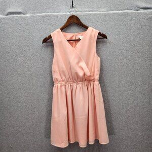 Tommy Hilfiger Pink Shimmer Dress Semi Formal L 12/14